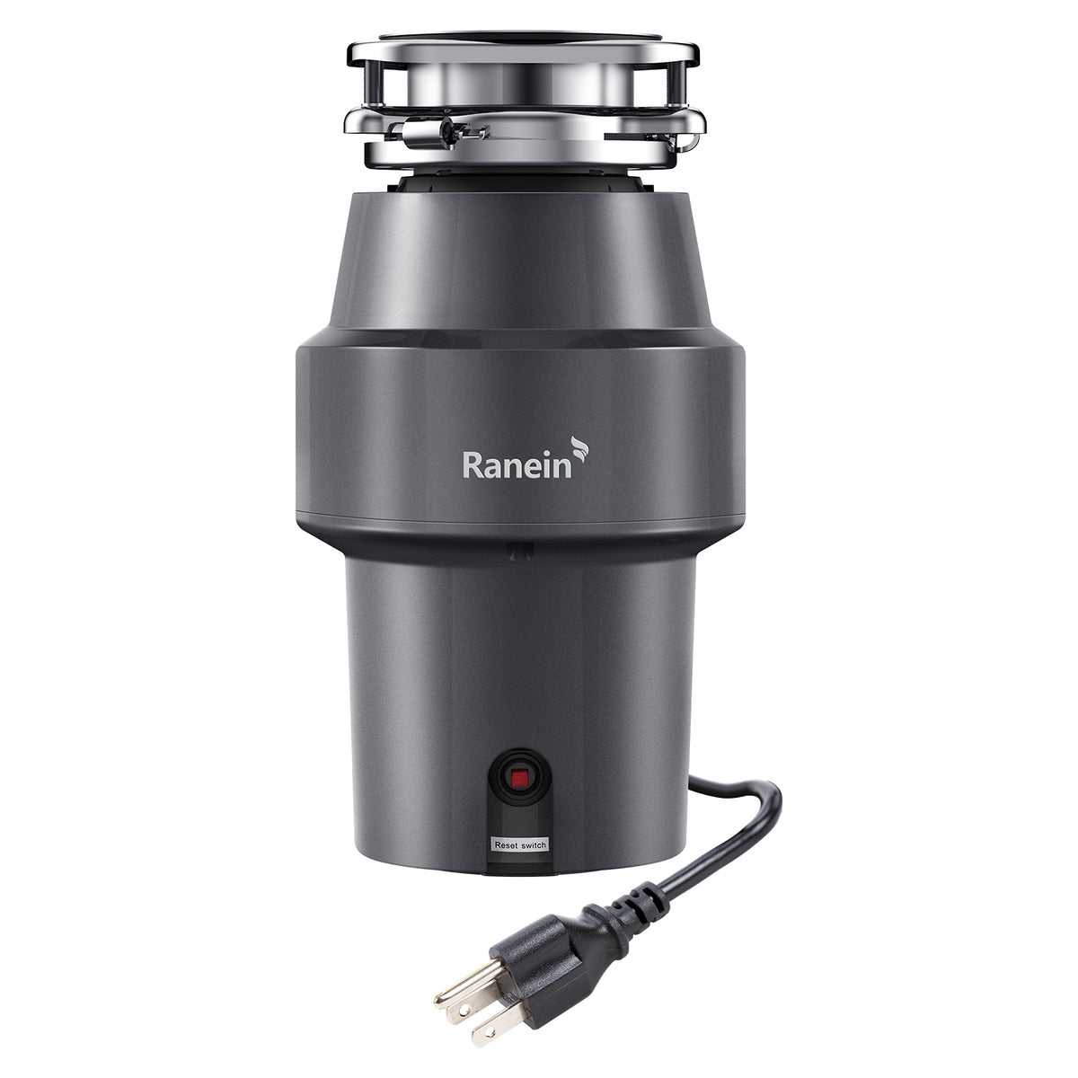 Upgraded 1/2 HP Garbage Disposal with Power Cord