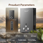 8L/12L/18L Tankless Water Heater Propane Gas 2.11 GPM 48,000 BTU