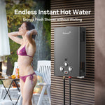 8L/12L/18L Tankless Water Heater Propane Gas 2.11 GPM 48,000 BTU