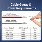 Electric Tankless Water Heater 18K 27KW 240V