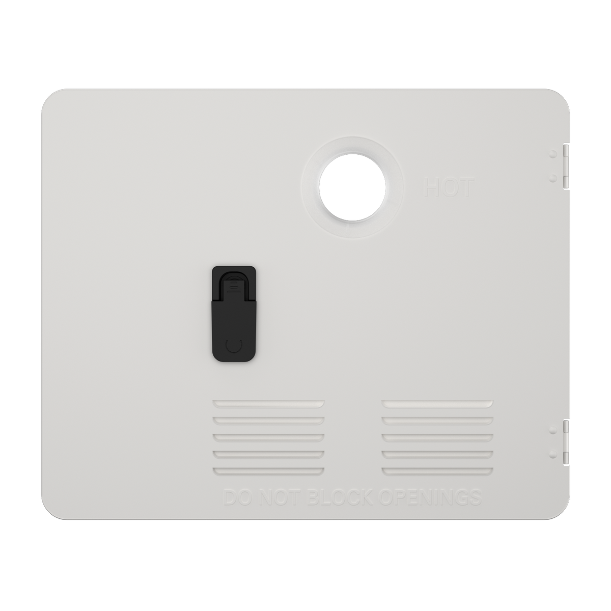 15 x 18 Inches RV Water Heater White/Black Door