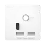 18 x 18 Inches RV Water Heater White/Black Door