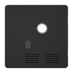 18 x 18 Inches RV Water Heater White/Black Door