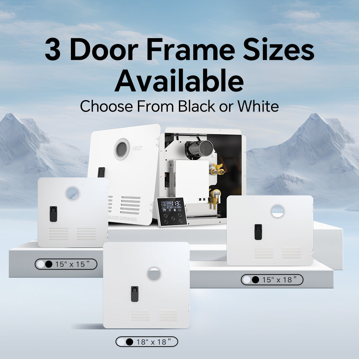 Tankless RV Water Heater 65,000 BTU 12V