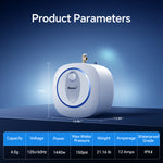 Electric Mini Tank Water Heater, 2.5/4/8 Gallons