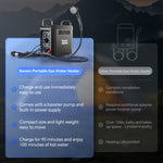 Water Heater for Camping Propane with 4000mAh