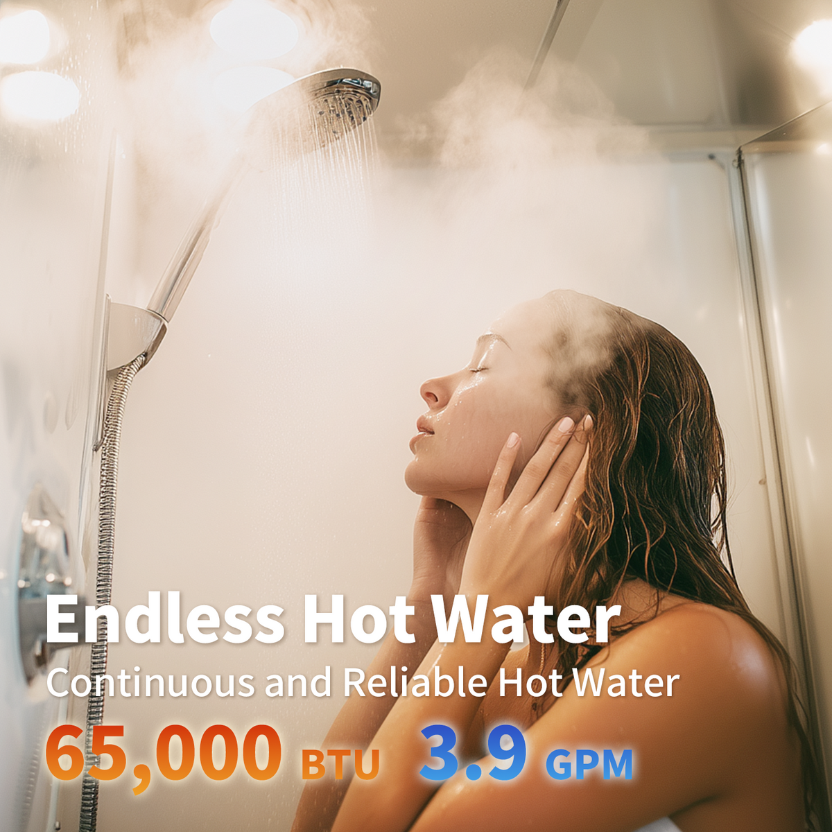 RV Tankless Water Heater with Door