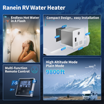 RV Tankless Water Heater with Door
