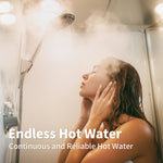 RV Tankless Water Heater with 15×15 Door 12V Powered