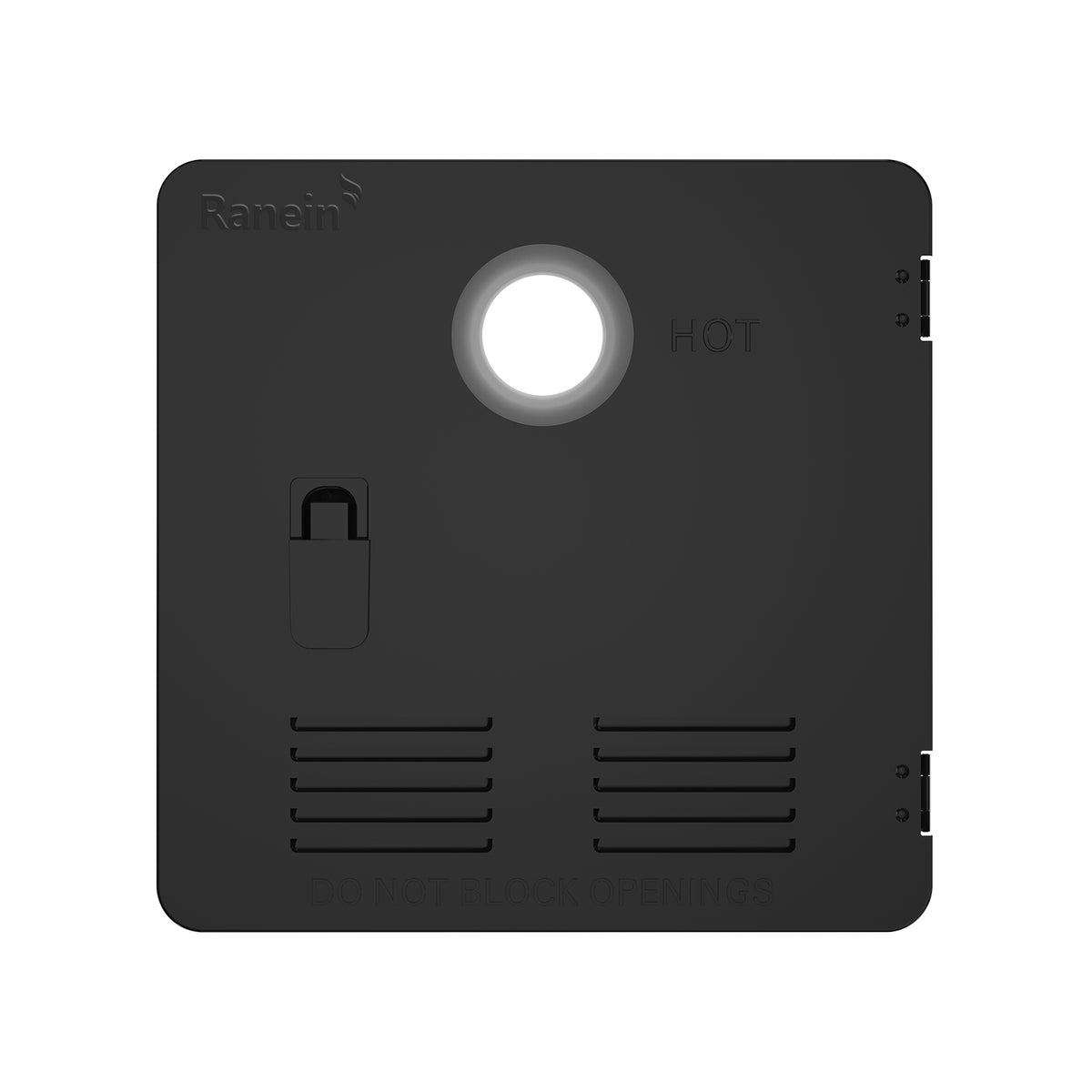 15 x 15 Inches RV Water Heater White/Black Door