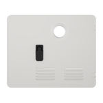 15 x 18 Inches RV Water Heater White/Black Door