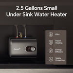 Electric Mini Tank Water Heater 2.5Gallon/4Gallon