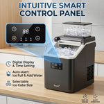 Ranein Countertop Ice Maker, Fast Ice, 2.2lbs Storage, Smart Control