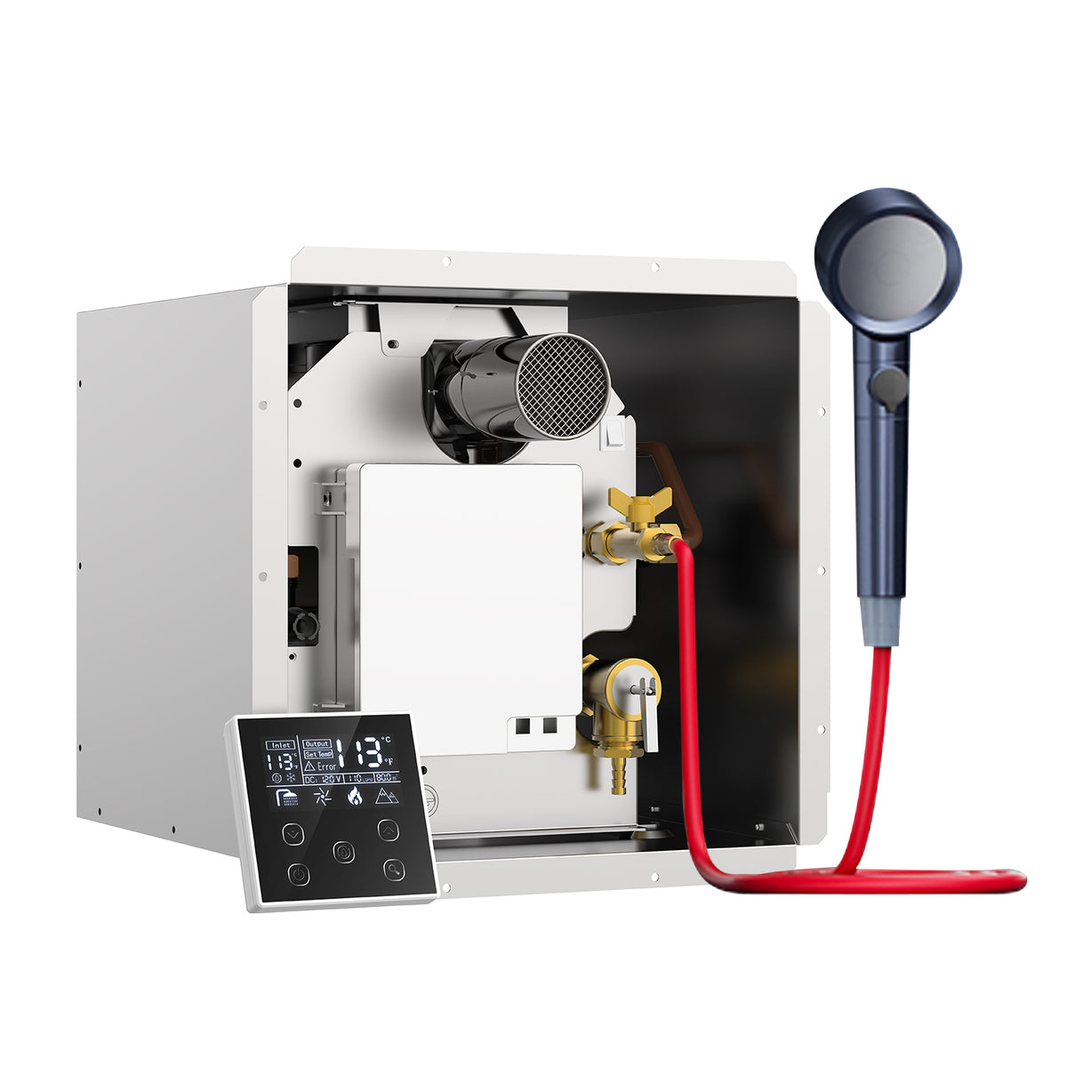 65,000 BTU Tankless RV Water Heater with Zero Cold Water Start