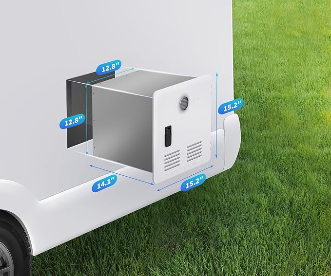 RV Tankless Water Heater with Door