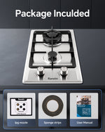 Gas Cooktop12Inch/24/Inch34Inch Stove Top Compatible