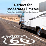 RV Tankless Water Heater with 15×15 Door 12V Powered