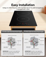 Induction Cooktop 12 inch/30 inch 120V/240V